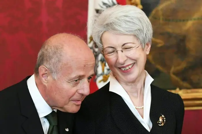 Justizminister Clemens Jabloner und Wirtschaftsministerin Elisabeth Udolf-Strobl