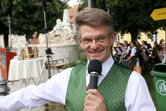 Als Sprecher glänzte Markus Tschischej.