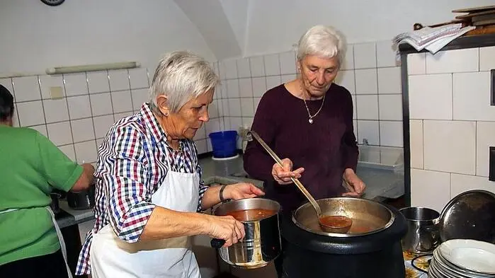 Seit Jahrzehnten ist es Tradition, dass die Katholische Frauenbewegung Kainach am Palmsonntag zum Suppenessen einlädt.