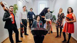 Das Grazer Ensemble „Tangoorchester Bandouba“ ist in diesem Jahr Teil von „jazzliebe – spring“