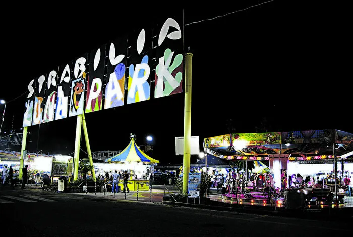 Strabilia Luna Park in der Viale Europa.