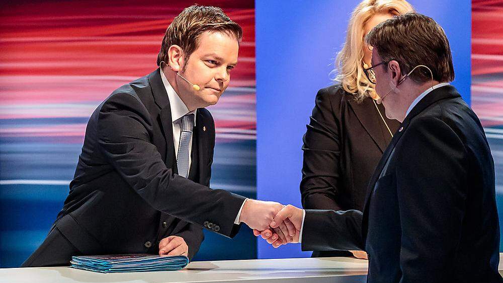 Günther Platter (ÖVP) und Markus Abwerzger (FPÖ) können offenbar besser miteinander als Platter und Elisabeth Blanik (SPÖ)