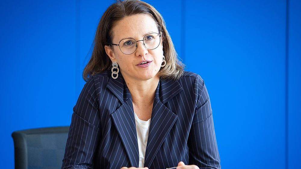 Kristin Grasser ist seit Juni Präsidentin der Kammer der Steuerberater und Wirtschaftstreuhänder in Kärnten