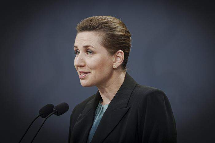 Die dänische Premierministerin Mette Frederiksen 