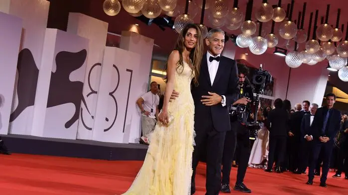 Amal und George Clooney