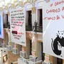 Derzeit ist eine Ausstellung mit reproduzierten Banksy-Werken in Wien zu sehen