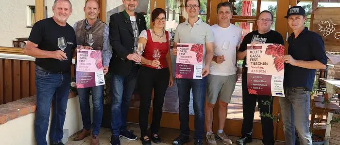 Zum bereits 30. Mal organisieren die Winzer aus Tieschen ihr Kellergasslfest