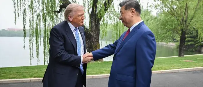  Xi Jinping und Donald Trump verstanden sich gut 