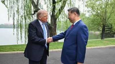  Xi Jinping und Donald Trump verstanden sich gut 
