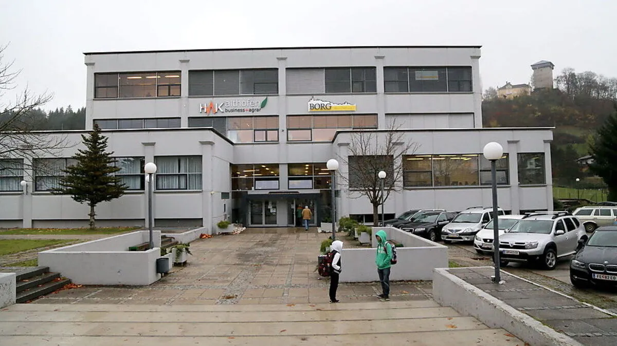 Im BORG Althofen findet derzeit kein Präsenz-Unterricht statt