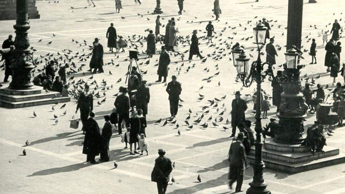 Der Markusplatz zu Beginn des 20. Jahrhunderts	