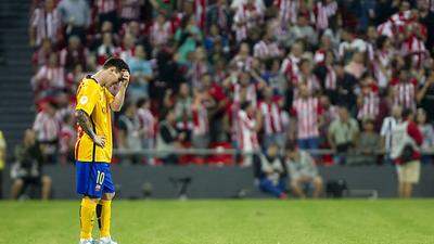 Ratlosigkeit bei Lionel Messi