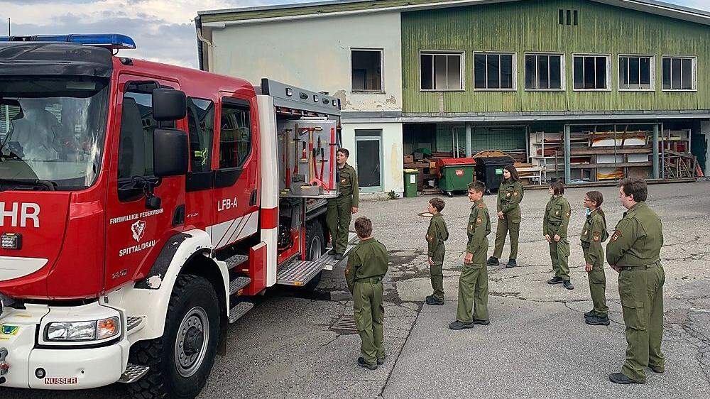 Die Feuerwehrjugend in Spittal freut sich auf die ersten Übungen Anfang April