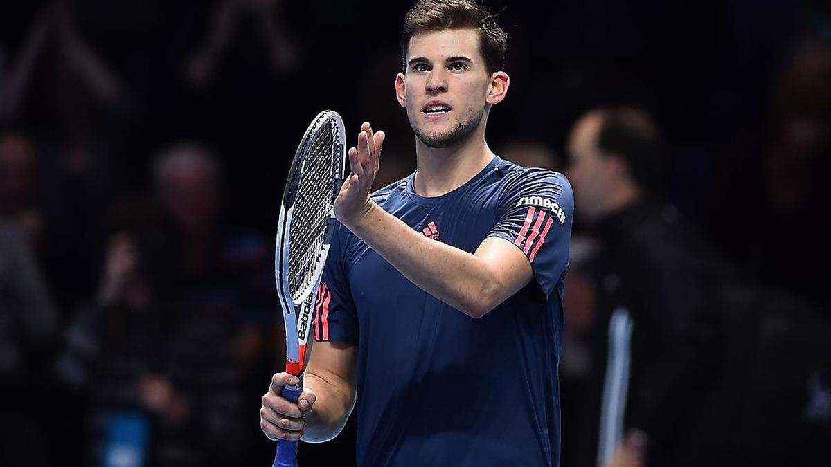 Dominic Thiem kämpft um den Semifinal-Einzug