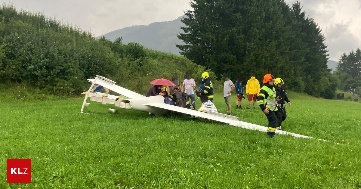 Bei-Landeanflug-abgest-rzt-Segelflieger-st-rzte-in-Turnau-ab-Pilot-unbestimmten-Grades-verletzt