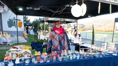 Viele Aussteller präsentierten sich beim Weihnachtsmarkt der Weihnachtswunderwelt in Pöllau