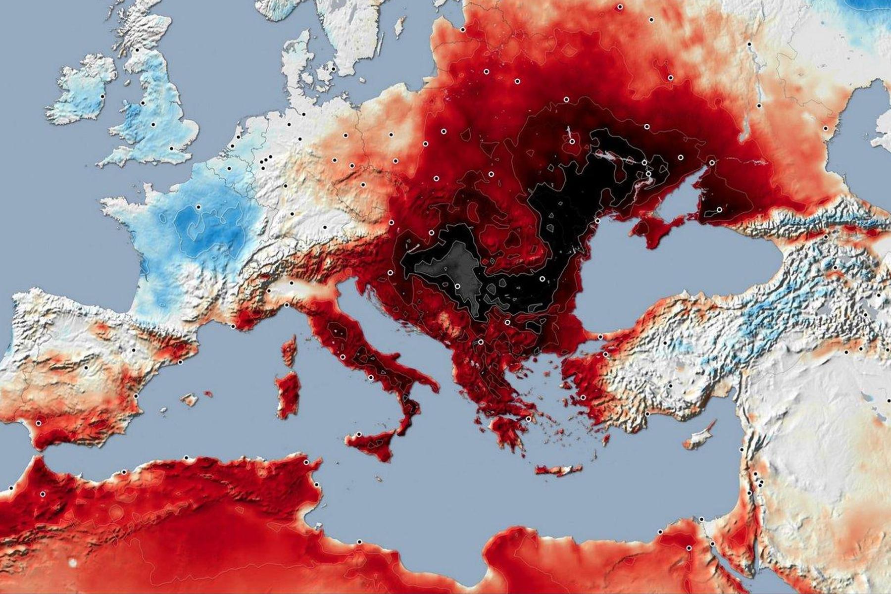 Nächte mit 30 Grad: Historische Hitzewelle an Adria soll zumindest bis Ende Juli anhalten