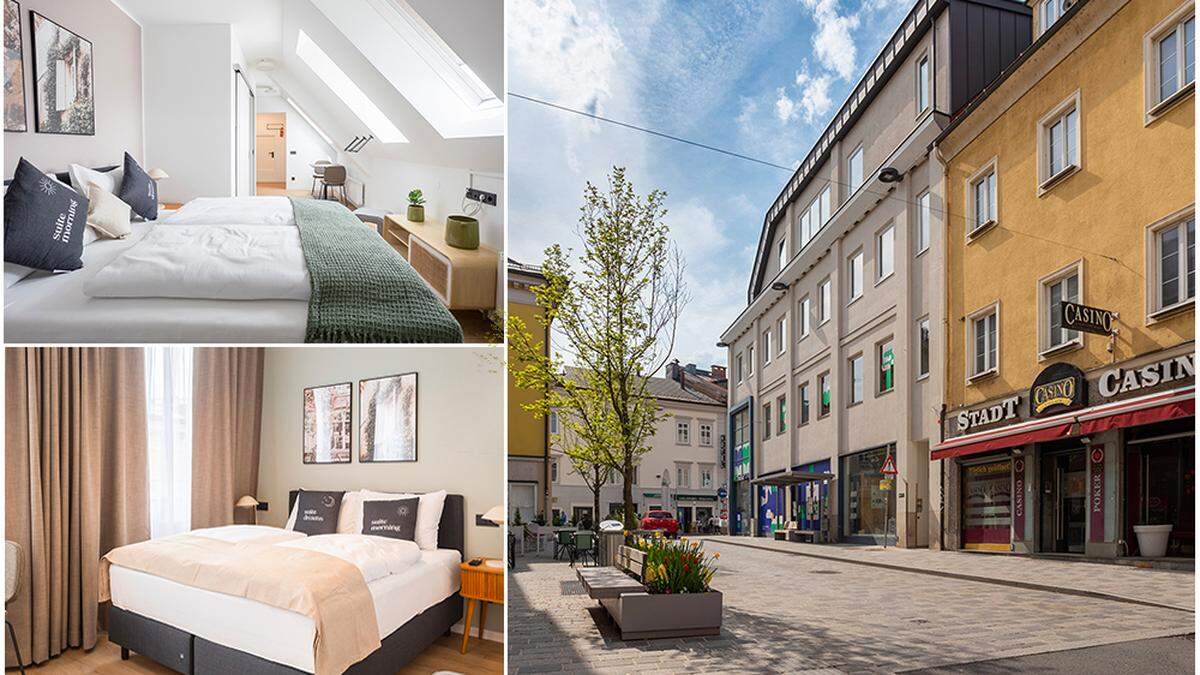 In diesem Haus mit der Adresse Hauptplatz 4 wurden elf neue Suiten eingerichtet