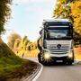 Daimlers Brennstoffzellen-Lkw GenH2 im Test auf öffentlichen Straßen