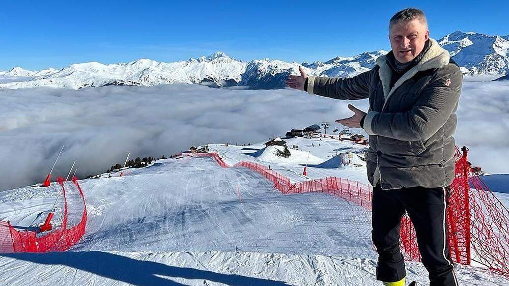 Regisseur Michael Kögler ist bereit für die Ski-WM bis 19. Februar in Frankreich.