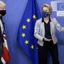 Boris Johnson, Ursula von der Leyen