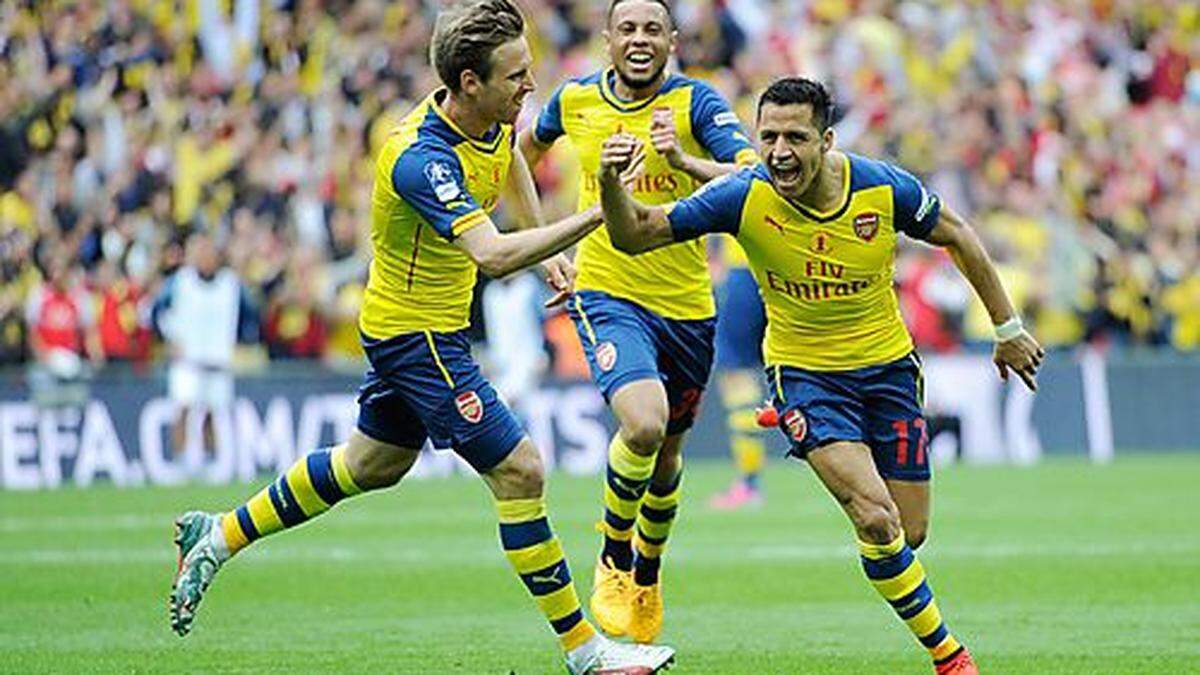 Arsenal feiert den 12. Titel im FA-Cup
