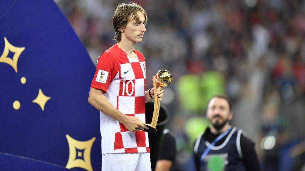 Freuen konnte sich der Kroate im ersten Moment nicht über seine Auszeichnung.