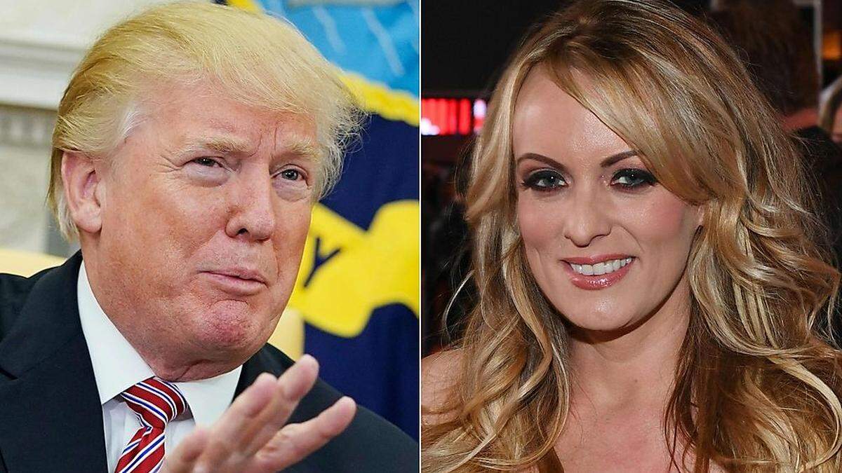 Bringt sie ihn in große Schwierigkeiten? Pornostar Stormy Daniels wird zur angeblichen Affäre mit Donald Trump interviewt