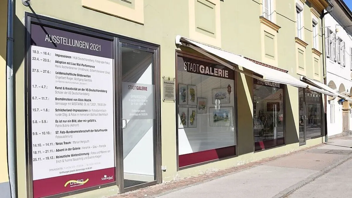 Erstmalig wird es in der Stadtgalerie ein Publikumsmalen geben
