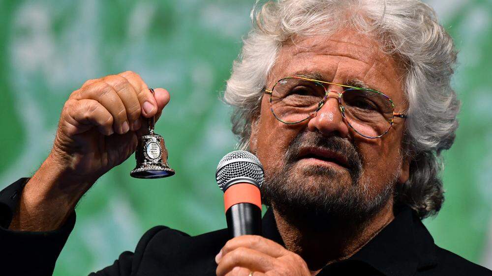 Der Satiriker Beppe Grillo
