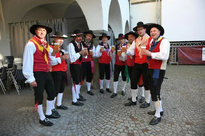 Eine Erfrischung durfte natürlich auch nicht fehlen.