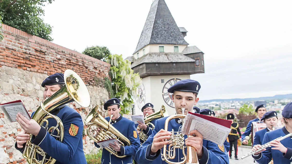 Hast Du Töne! Am Schloßberg geht's heute rund
