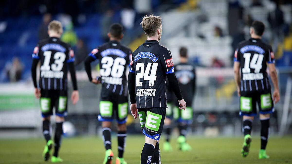 Im Frühjahr gab es für den SK Sturm noch keine Punkte