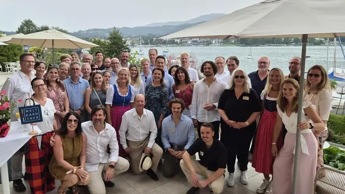 An die 50 Weltkärntner und -kärntnerinnen trafen sich zum Netzwerken beim Heimaturlaub in Velden