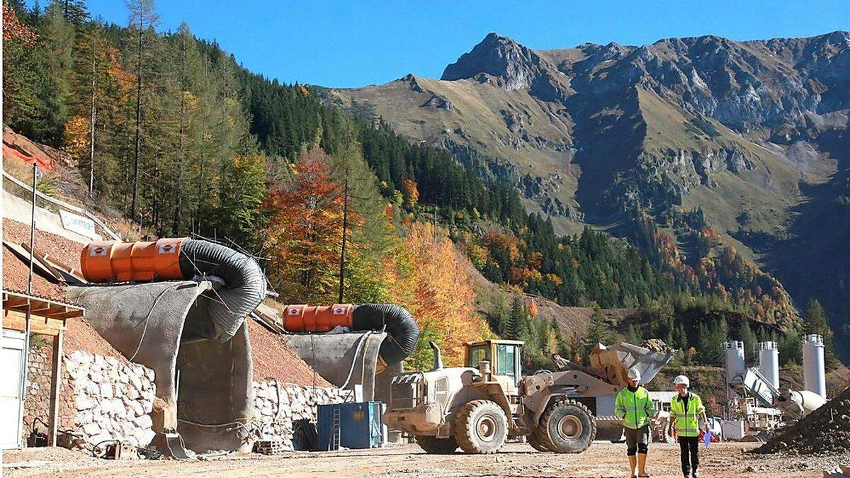 Vier Testtunnel werden errichtet