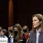 Amy Coney Barrettt während ihrer Anhörung im US-Senat in Washington