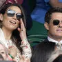 Sehr vertraut miteinander: Hayley Atwell und Tom Cruise beim Tennisturnier Wimbledon