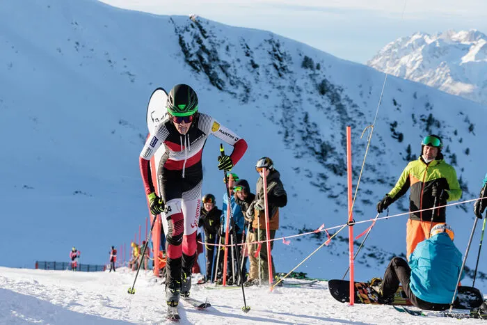 Starker Fünfter in der Nachwuchsklasse: Elias Peer vom Skiclub Gröbming.