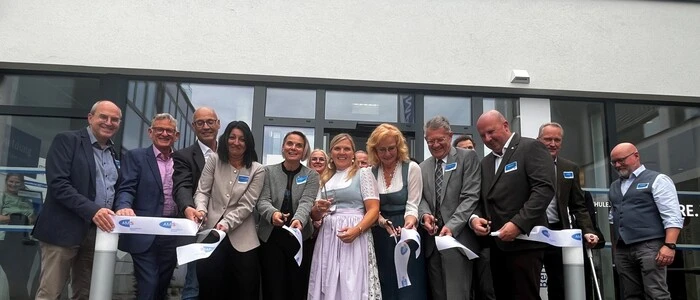 Bei der Eröffnung der neuen AMS-Geschäftsstelle in Weiz: „Hausherrin“ Gabriele Maitz durfte zahlreiche Gäste begrüßen