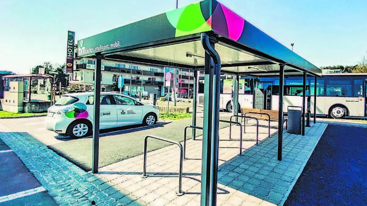 Multifunktionale Mobilitätsknoten bilden ein dichtes Netz in der Region Steirischer Zentralraum