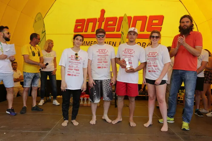 Den gemischten Volleyball-Bewerb gewann das Team der LBS Graz 1.