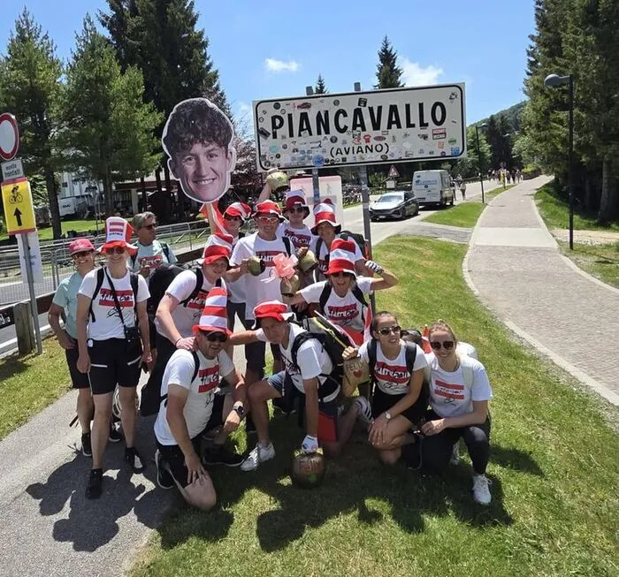 Der Fanclub in Piancavallo
