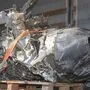 Die Überreste der Tu-141, die in Zagreb abgestürzt ist