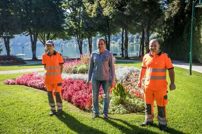 Seeboden, die Marktgemeinde am Millstätter See, ist seit Jahren vorne dabei und hat sich heuer wieder die Goldene Rose geholt. Parks und Promenade sind die Attraktionen. Larissa Steinacher, Benjamin Kofler und Daniel Bär sind ein absolutes Erfolgstrio