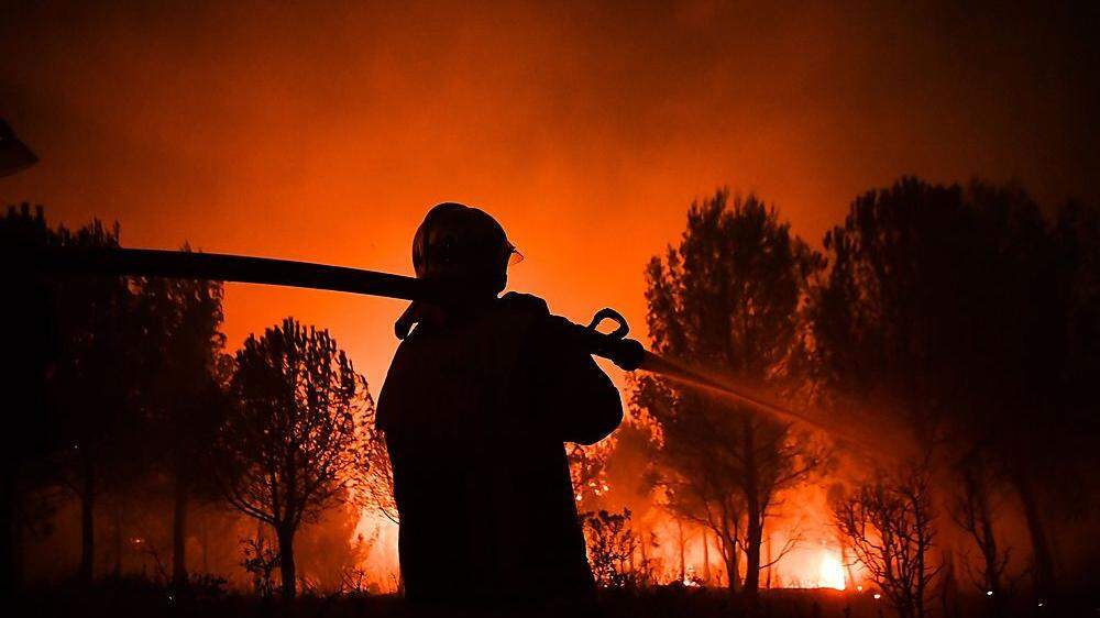 In Südfrankreich wüten Waldbrände