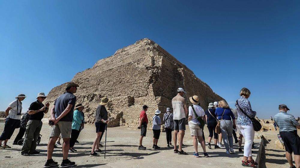 Stufenpyramide des Pharaos Djoser: Älteste Pyramide Ägyptens wieder für Besucher geöffnet