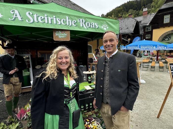 Claudia Flatscher und Christoph Wegscheider, die für die Steirische Roas verantwortlich zeichnen