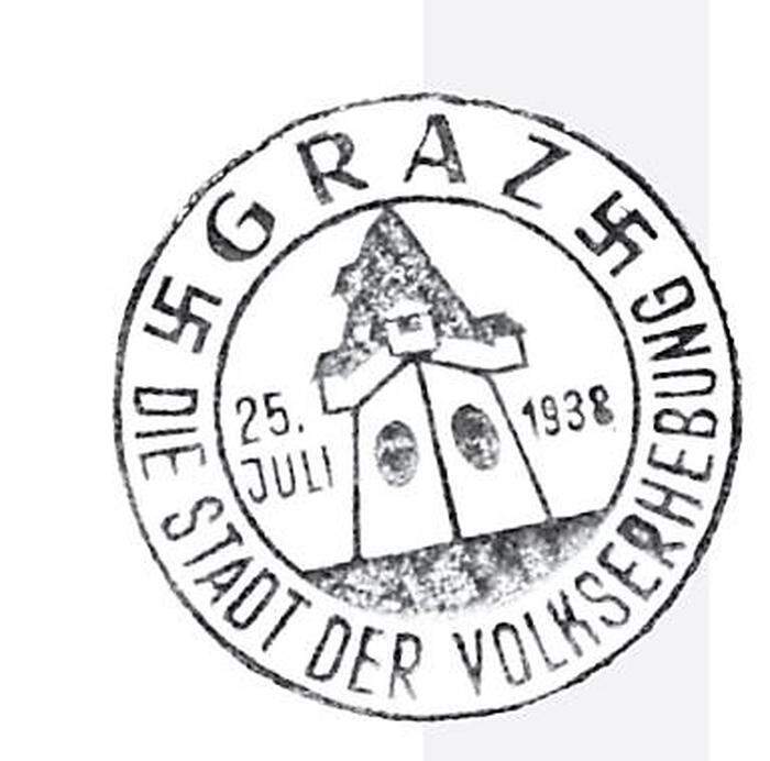 Im Juli 1938 wurde Graz der Titel „Stadt der Volkserhebung“ verliehen