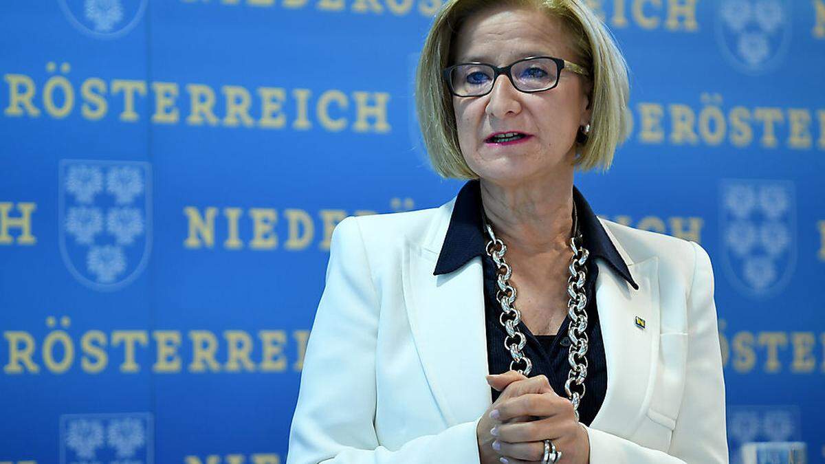 Niederösterreichs Landeshautfrau Johanna Mikl-Leitner 