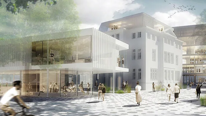 In bester Lage in der Grazer Leechgasse (bei Sonnenfelsplatz) entsteht ein Zentrum für Wissens- und Innovationstransfer (ZWI) an der Grazer Uni. Zwölf Millionen Euro werden investiert, Unternehmer und Start-ups sollen ab 2020 die 3000 Quadratmeter besiedeln.
